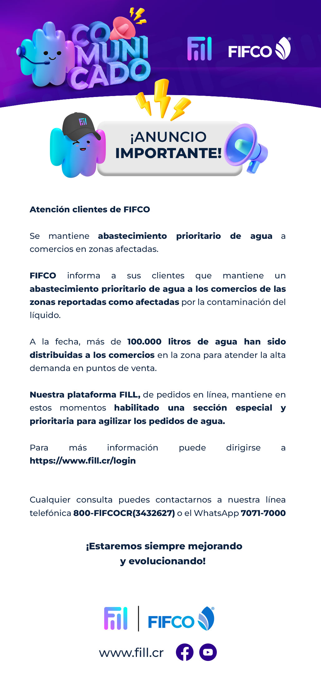COMUNICADO