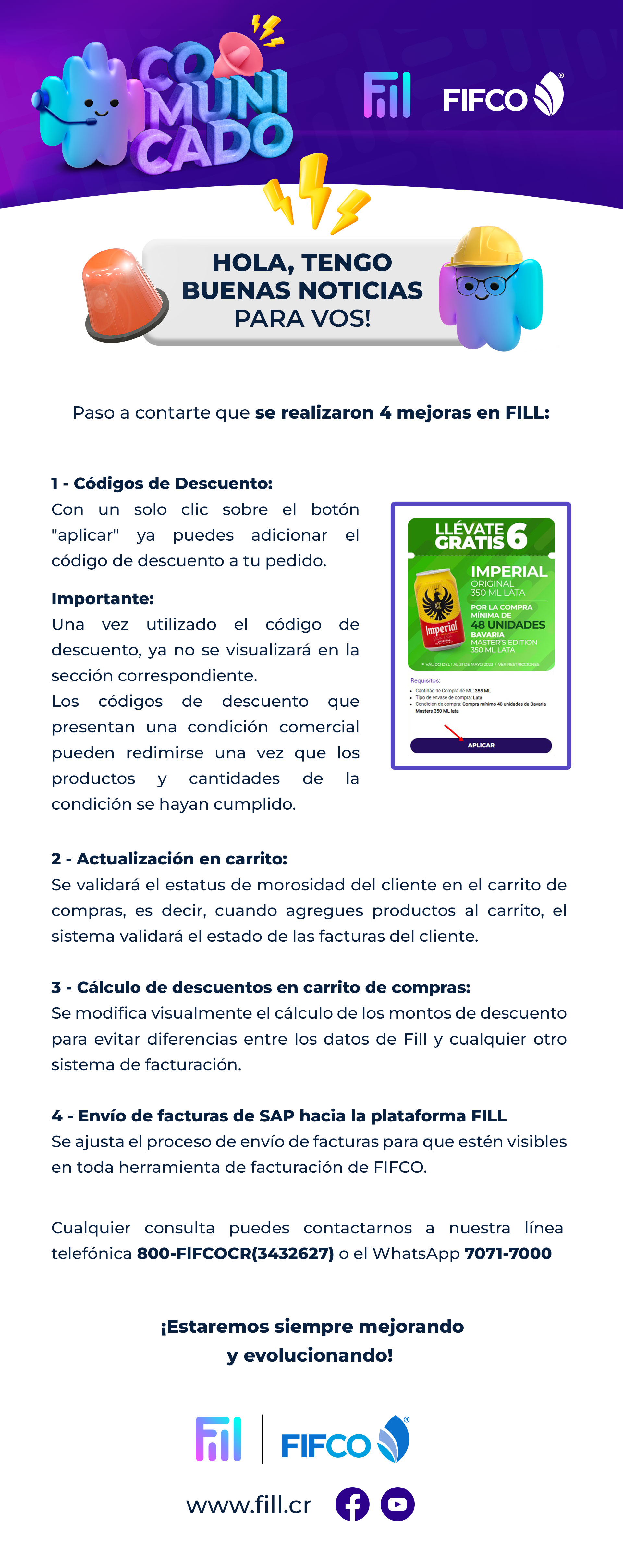 MEJORAS