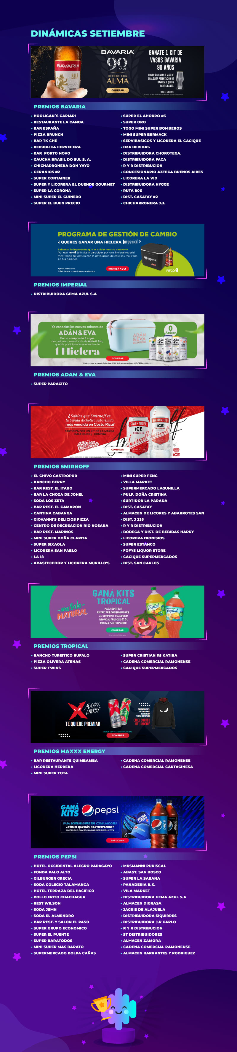 GANADORES