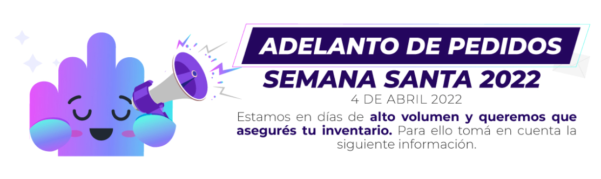 Adelanto pedidos